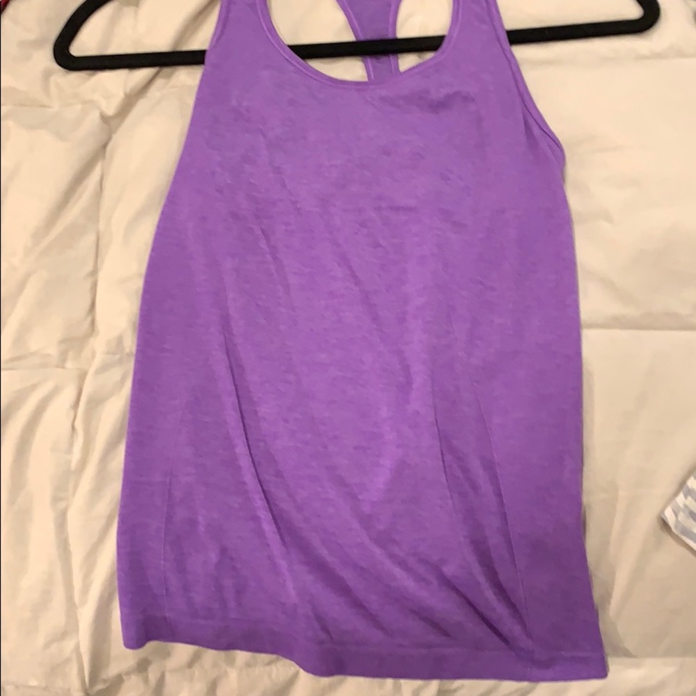 Lululemon purple tank top